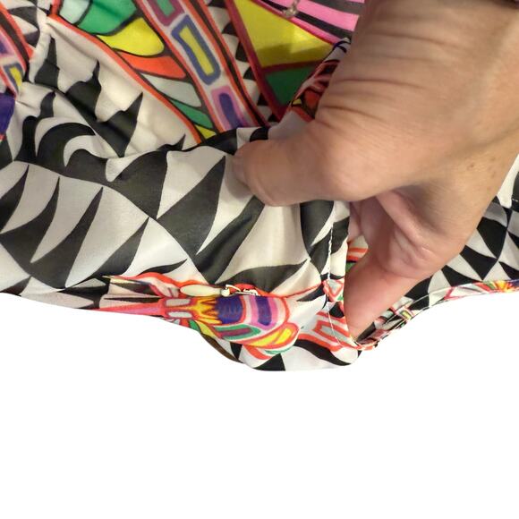 Mara Hoffman Women’s multicolor maxi dress, back keyhole, empire waist, 0 - Picture 7 of 12